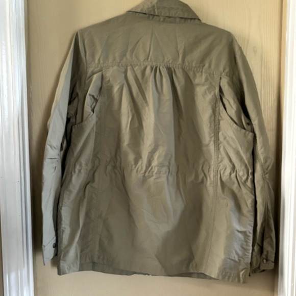 Ascend utility jacket/parka in khaki green, w/multiple pockets & cinched waist - Picture 5 of 5